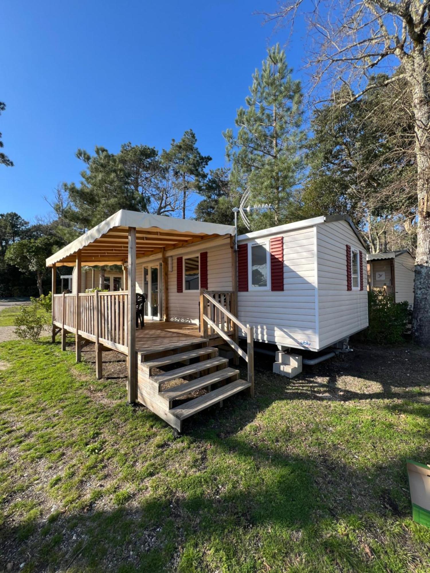 Mobilhome Grand Confort 6 Couchages Cap Ferret Lege-Cap-Ferret Exterior photo